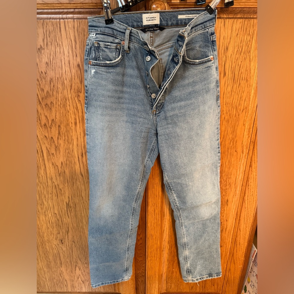 Women’s citizens of humanity Charlotte crop denim size 25